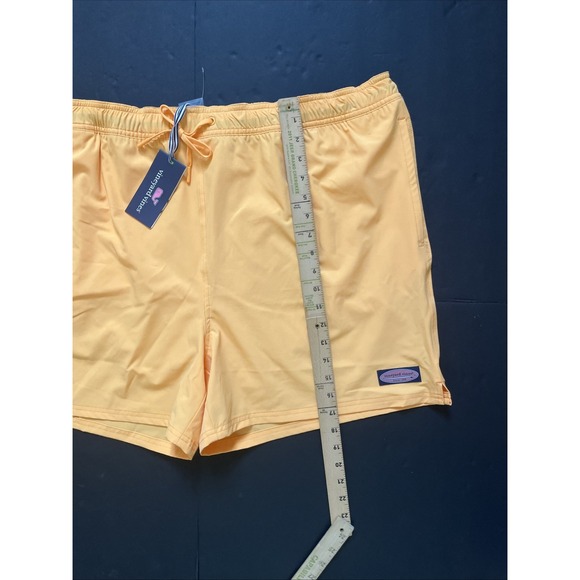 Vineyard Vines Chappy island orange blossom Lined 5" Swim Shorts‎ New Sz 2XL - Picture 4 of 9